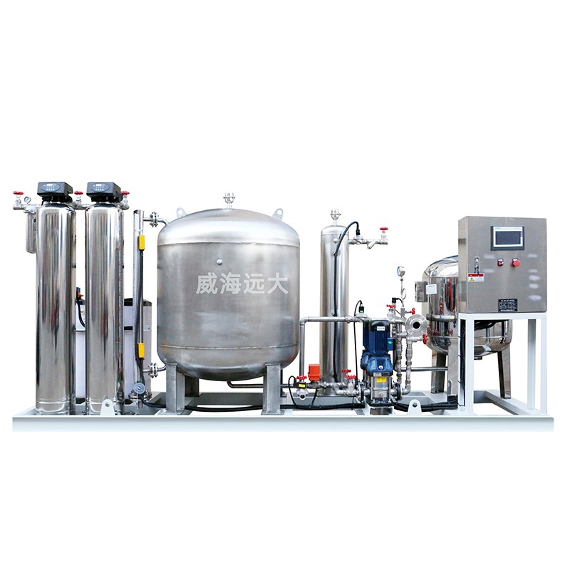 重慶不銹鋼補水系統+真空脫氣裝置+全自動軟水器水力模塊